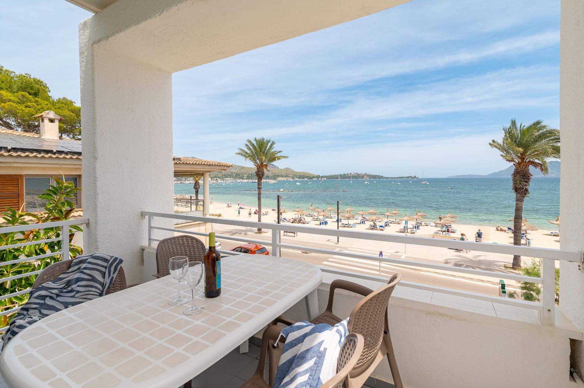 Beachfront Apartment Sivella By Sealand Villas Port de Pollença Exterior foto